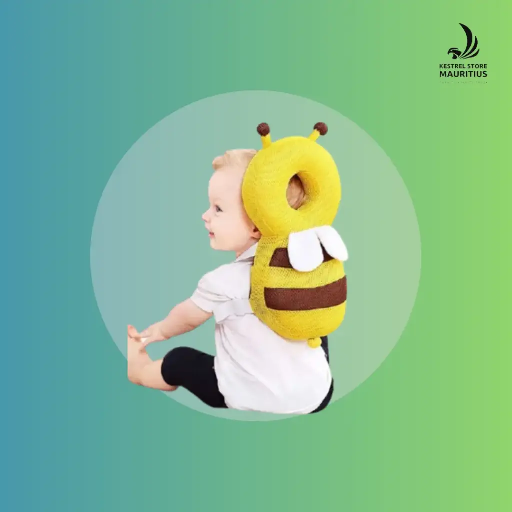Baby Head Protector - Yellow Bee